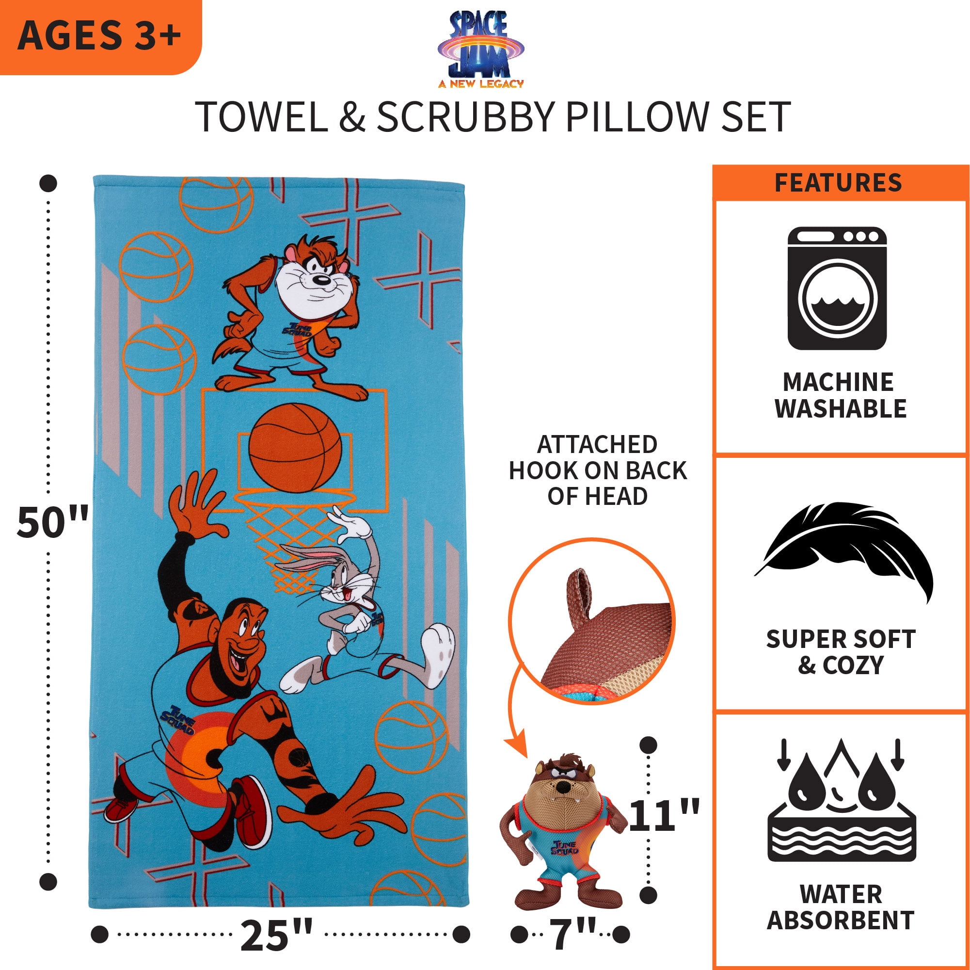 APPLEBUM space jam Bath Towel