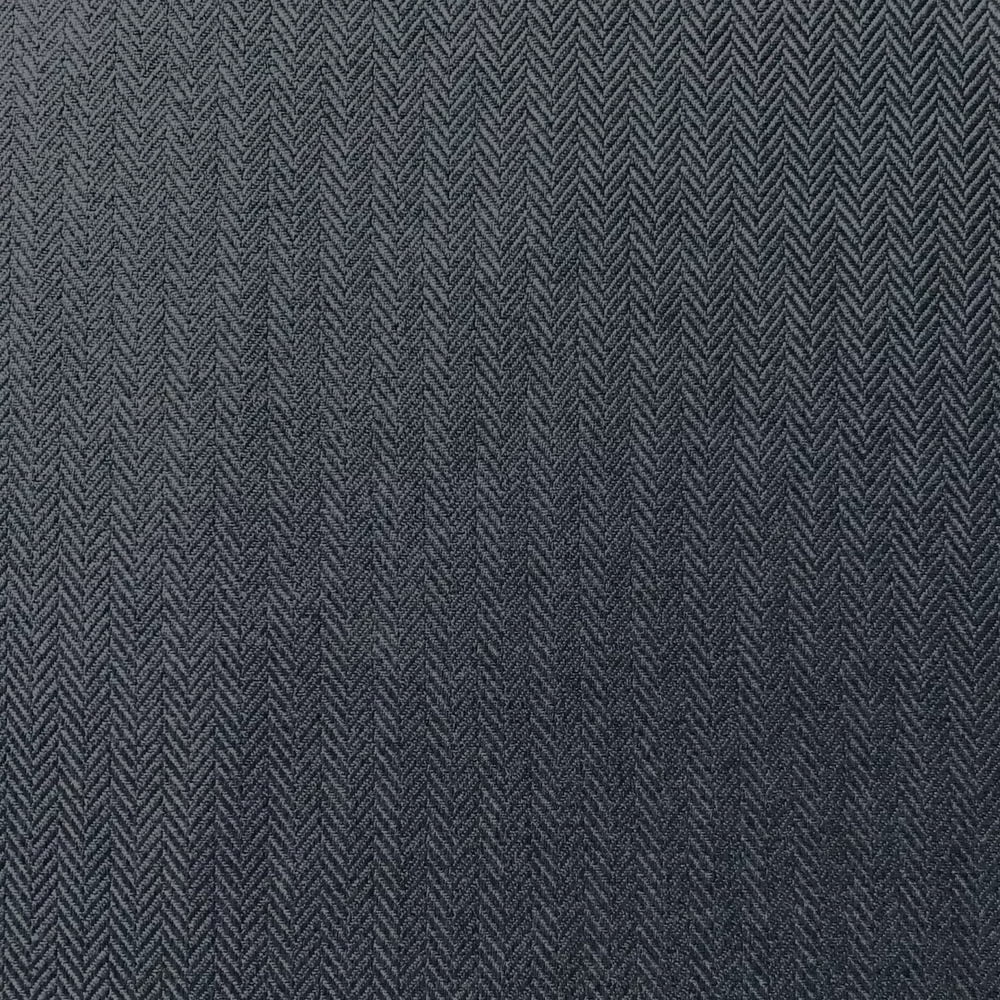 Better Homes & Gardens Solid Herringbone Blackout Curtain Panel, 1 Panel, Grey, 50" W x 95” L