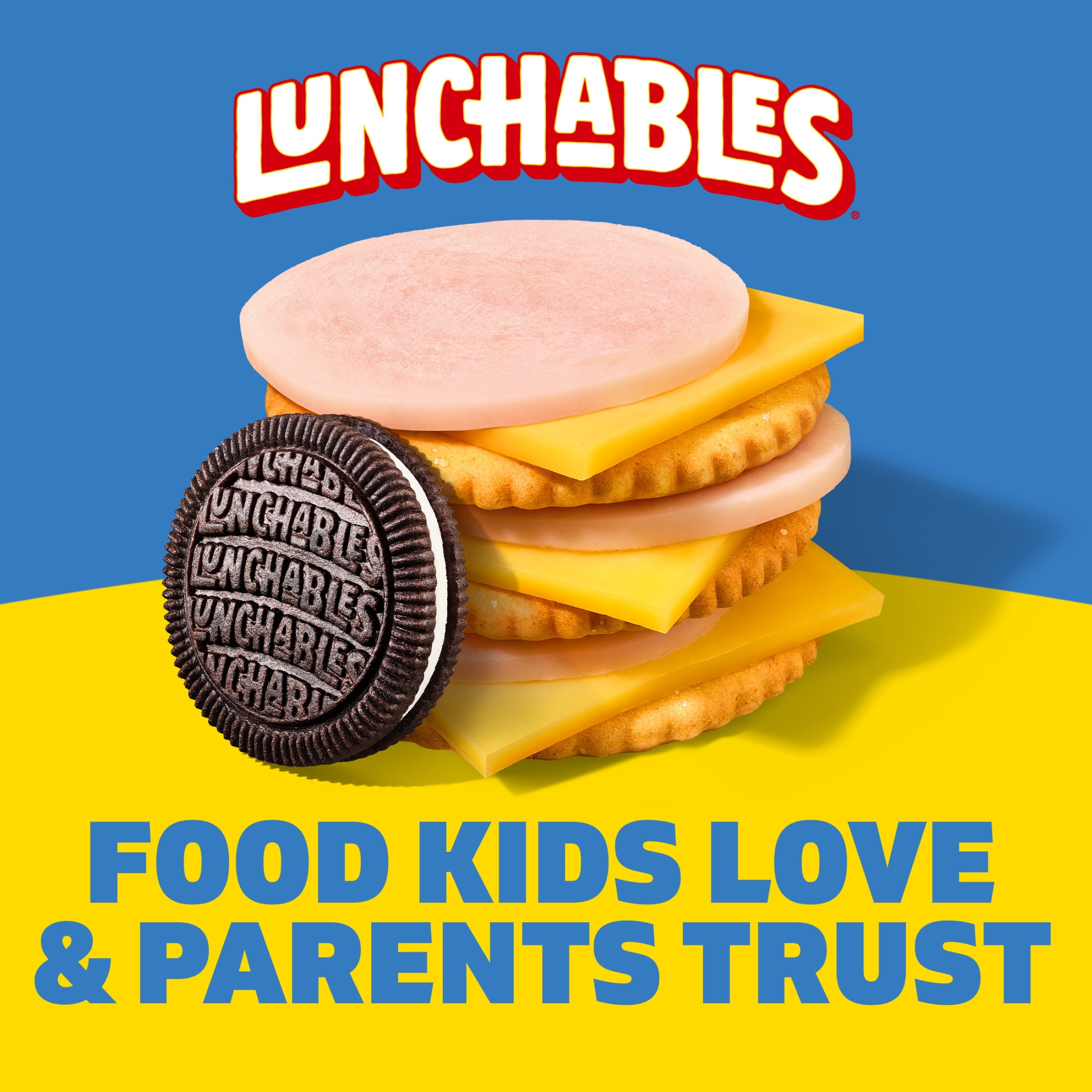 Lunchables Turkey & American with Chocolate Creme Cookies, 3.2 oz Pack
