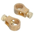 Pure Copper Battery Terminal Positive Negative Wire Connector Clamp