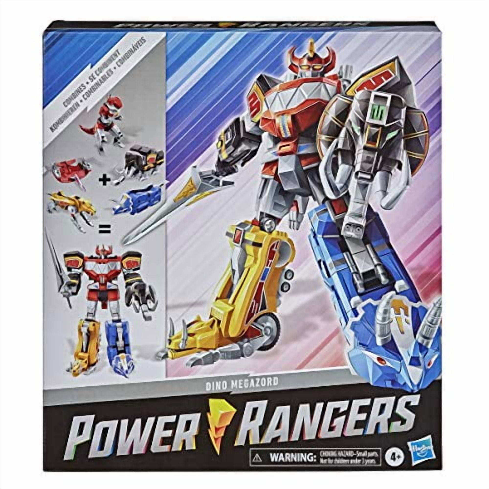 Power Rangers Mighty Morphin Megazord Megapack Action Figure [Includes 5 MMPR Dinozords!]