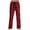 Red Buffalo Plaid - Jeresey Knit, variant on #followme Super Soft Men's Knit Pajama Pants with Pockets - Mens PJ Bottoms 45904-BLK-S