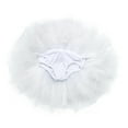 thumbnail image 7 of iEFiEL Girls Swan Sequins Ballet Dance Leotard Dress with Gloves Hair Clip,Sizes 4-16, 7 of 7