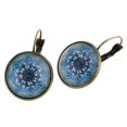 thumbnail image 4 of Pendientes colgantes Colgante par Tipo Sunnimix Pendientes de flores de Bohemia, 4 of 8