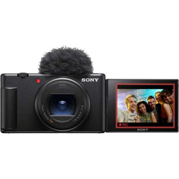 Restored Sony ZV-1 II Vlog Camera for Content Creators and Vloggers (Black) (Refurbished)