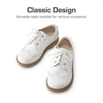 thumbnail image 3 of Zapatos Oxford para Niños DREAM PAIRS SDOX2401K Talla 12 Blanco, 3 of 5
