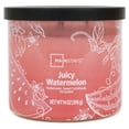 thumbnail image 2 of Mainstays 3-Wick Ombre Wrap Juicy Watermelon Candle, 14-Ounce, 2 of 7