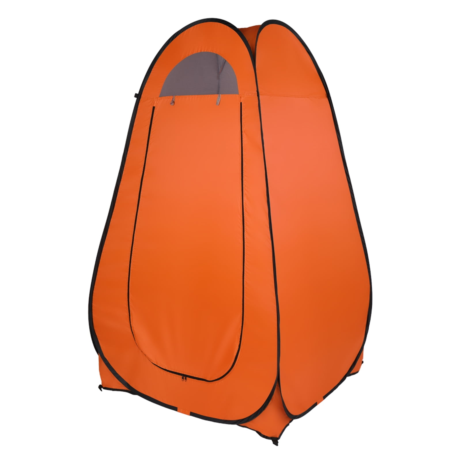 Portable Pop Up Privacy Tent Camping Shower Toilet Changing Room Instant Setup 47 x 47 x 75 Inches Lightweight Outdoor Shelter for Beach RV Camping Fishing Festival Dressing Room Orange 3.5 lbs