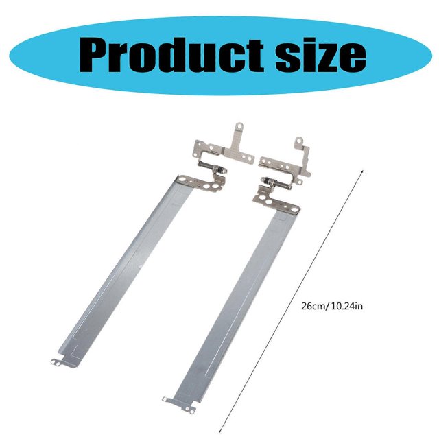 1Pair Laptop Right & Left Hinges Replacement for HP 15-DY 15T-DY 15-EF 15S-EQ 15s-FQ Laptop L&R Computer LCD Hinge
