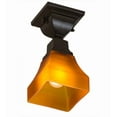 thumbnail image 5 of Meyda Tiffany - 173750 - One Light Flushmount - Bungalow - Timeless Bronze, 5 of 7