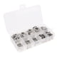 thumbnail image 1 of Kit de surtido de arandelas de material acero inoxidable 400pcs conjunto m2-m10, 1 of 9
