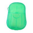 thumbnail image 1 of WIFKLSIIPG 40 Pcs de Papier Savon pour les Mains Jetable Portable Voyage Randonnée Lavage des Mains Bain Papier Toilette Feuilles de Savon, 1 of 8