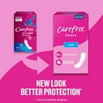 Carefree ActiFresh Thin Panty Liners, Odor Control, Twist Resistant