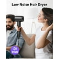thumbnail image 4 of Hair Dryer - Bopcal Ionic Blow Dryer with Concentrator for All Hair Types,110000 RPM High-Speed Fast Drying Lightweight and Quiet, 200 Million Negativ, 4 of 8