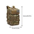 thumbnail image 2 of Mochila táctica Mochila de pesca de gran capacidad Bolsa de caza de pesca impermeable, 2 of 2