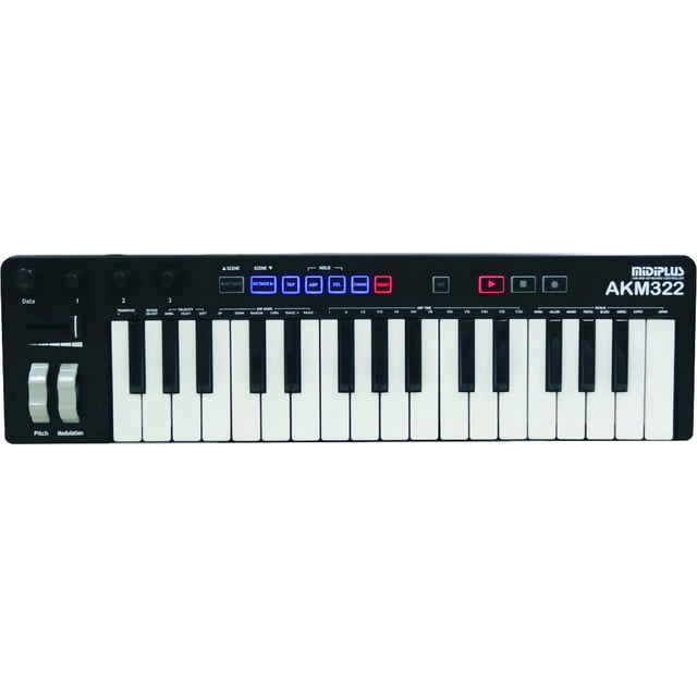 midiplus AKM322 mini tamaño 32 teclas USB MIDI driver de teclado