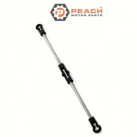 Camaro Accelerator Pedal - Peach Motor Parts PM-6G5-41217-01-00 PM-6G5-41217-01-00 Rod, Accelerator Lever Carburetor Linkage; Replaces Yamaha®: 6G5-41217-01-00, 6G5-41217-00-00