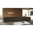 thumbnail image 2 of Meridian Furniture Ollie Brown Boucle Fabric Modular Sectional, 2 of 15