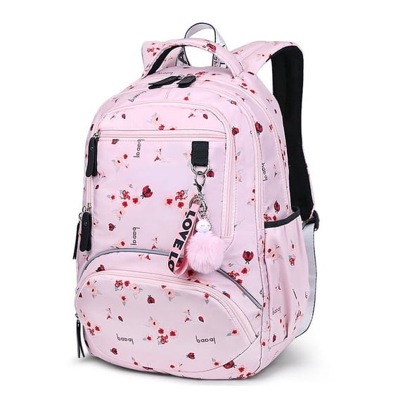 Teenager Waterproof Backpacks Book Bagt,Travel Laptop Backpack Lightweight Casual Daypack, Middle School Bookbag,white