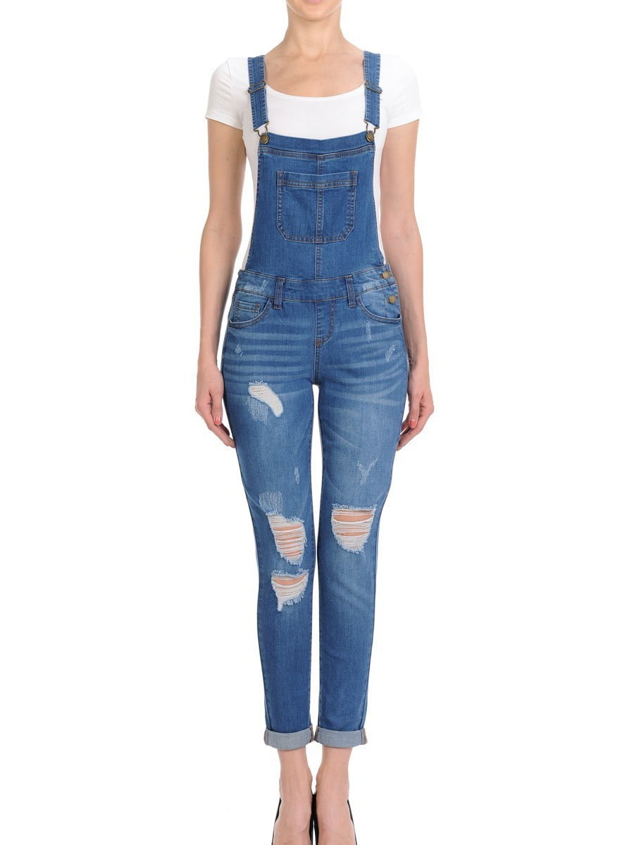 denim overalls walmart