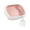 Pink, variant on High Wall Cats Waste Container Odor Reducing Cats Litter Box Sifting Scoops for Outdoor Use