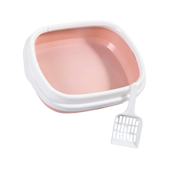 High Wall Cats Waste Container Odor Reducing Cats Litter Box Sifting Scoops for Outdoor Use