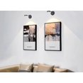 thumbnail image 3 of 3Pcs Cordless LED Sensor Wall Light USB Rechargeable Night Light - Black, 3 of 3