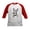 Red/White, variant on CafePress - Pocket Schnauzer Kids Baseball Jersey - Kids Cotton Baseball Jersey, 3/4 Sleeve Shirt
