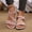 Pink, variant on BRGZLK Women's Athletic Hiking Sandals Solid Color Trendy Lightweight Comfortable Peep Toe Outdoor Sport Casual Flat Sandals for Summer 2026 Pink 9