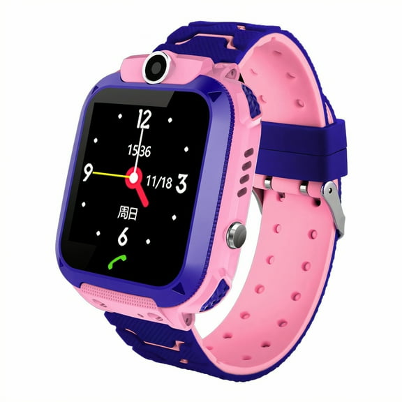 GJX Smart Watch for Kids,Voice Chat Kids Smart Watch,Wechat Chat Watches for Kids,Pink