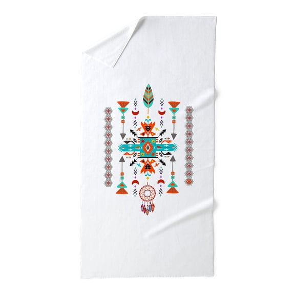 CafePress - Native Design - Large Beach Towel, Soft 30"x60" Towel with Unique Design