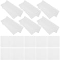 thumbnail image 1 of 300 unidades de papel celofán transparente multiusos para envolver regalos, láminas decorativas de celofán transparente para manualidades, 1 of 7