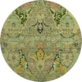 thumbnail image 2 of Addison Rugs Mayfield Premium Machine Washable Transitional Modern Green Round Rug, 8' x 8', 2 of 6
