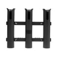 thumbnail image 1 of jinwen 3 Tube Links Fishing Rod Holder Rack Rest 3 Pole Rack Rod Support Organizer for Black5, 1 of 5