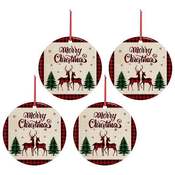 VerPetridure Personalize Shaped Embellishments Hanging Ornaments For Christmas Decoration