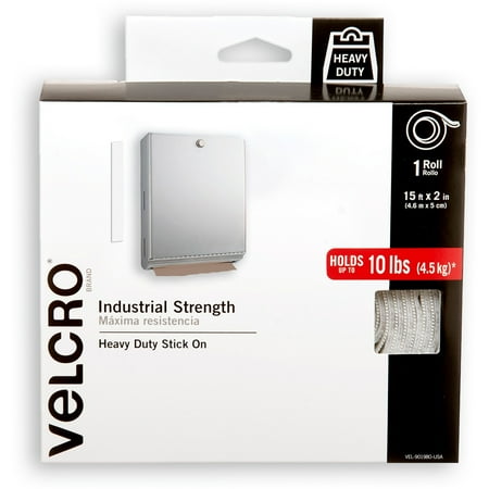 UPC: 0075967901981 | Velcro Industrial Strength Tape 2 x15ft Box White
