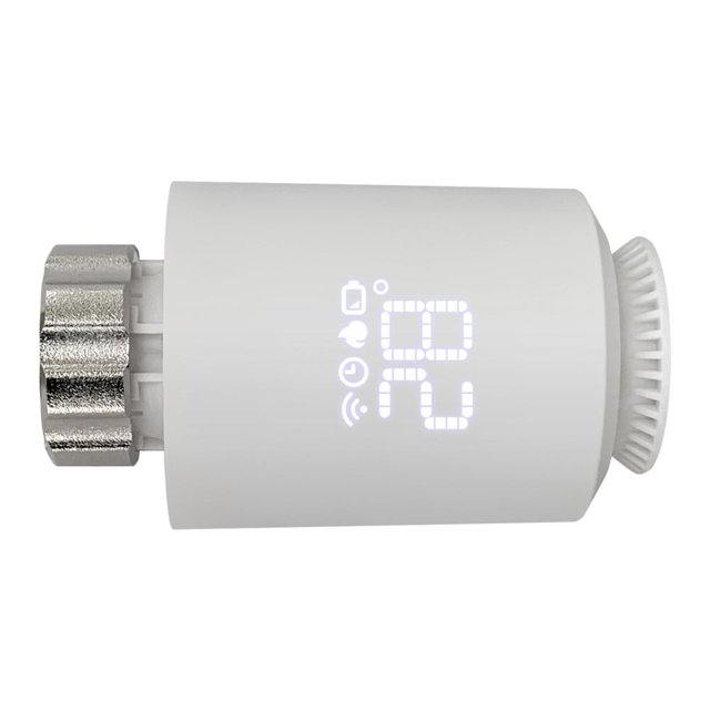 ZigBee Válvula termostática inteligente Control de voz Radiador Actuador Termostato