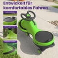 thumbnail image 5 of Hurtle Swing Ride-On Wiggle Car for Kids – Twist & Go Ride-On Toy, No Pedals or Batteries, Safe Self-Propelled Toddler Car for Indoor & Outdoor Use, Ages 2+ (Green), 5 of 6