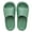 Green, variant on Women & Men Shower Slippers Open Toe House Slides Bathroom Sandals