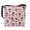 Dachshund Rose Pattern, variant on Cake Heart Pattern Bucket Crossbody Bag, Large Shoulder Bag PU Waterproof Lightweight Hobo Satchel Purse