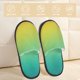 thumbnail image 2 of Balery Teal To Yellow Gradient Pantuflas de Casa de Felpa Silenciosas con Diseño Estampado, Zapatillas Cómodas Antideslizantes de Algodón para Interior-Medium, 2 of 8