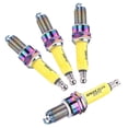 thumbnail image 1 of 4Pcs Spark Plugs for Motorcycle Scooter ATV Dirt Bike D8TC, 1 of 4