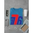 thumbnail image 3 of 1776 Happy Birthday Of America T-Shirt Men -Image by Shutterstock, Male Medium, 3 of 4