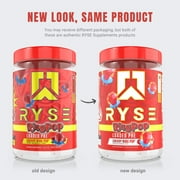 Ryse Up Supplements Loaded Pre-Workout Powder Official Ring Pop® Cherry Flavor | Fuel Your Greatness, Pump, Energy Strength, 438 Gram (Pack of 1)