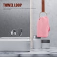 thumbnail image 3 of FRCOLOR Towel Rings Durable Leather and Brass Towel Ring for Home Use Light Brown Simple Installation 6 Inch Diameter,6.69"X2.95"X0.2", 3 of 5