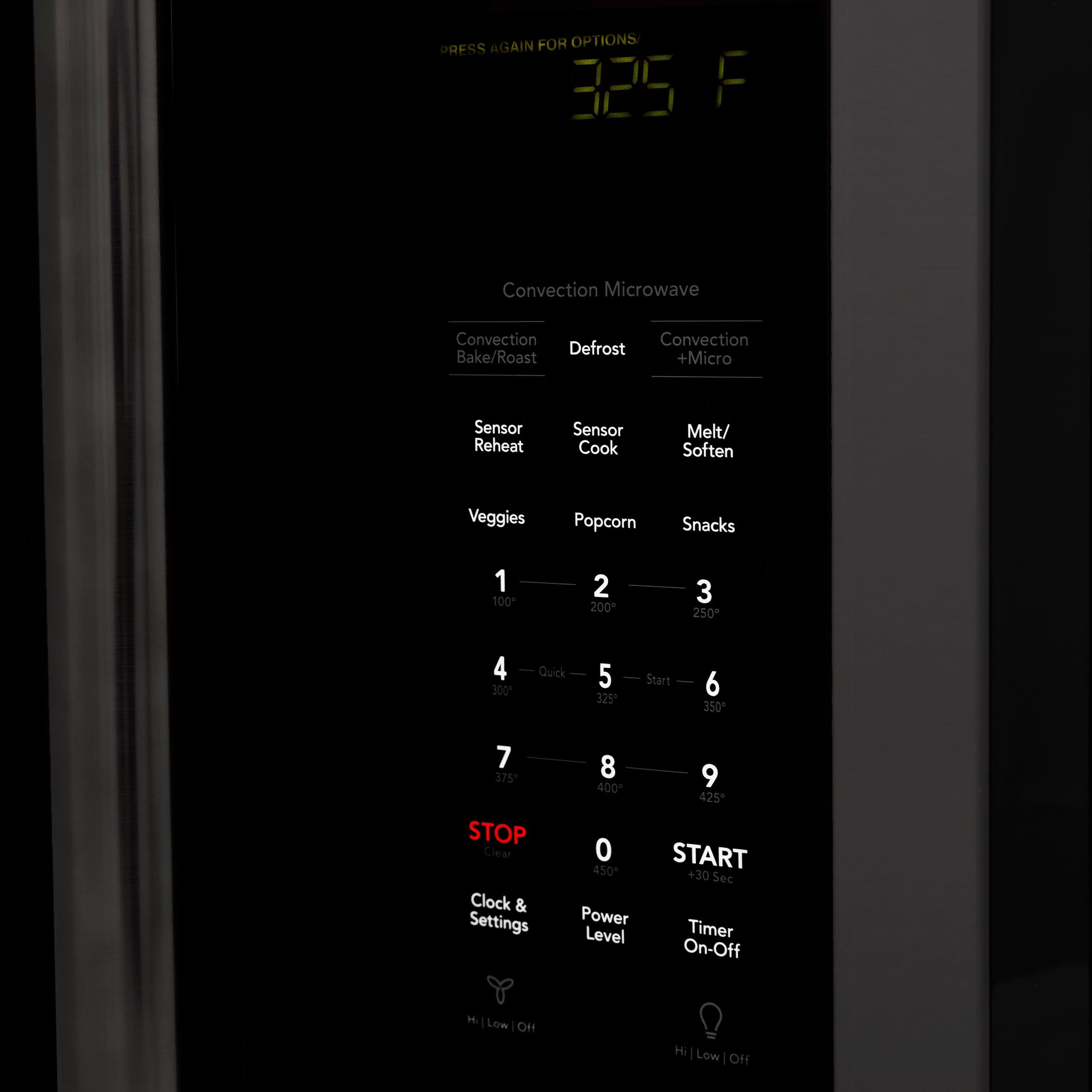 ZLINE 30" 1.5 cu. ft. Over the Range Microwave in Black Stainless Steel with Modern Handle and Set of 2 Charcoal Filters (MMWO-OTRCF-30-BS)