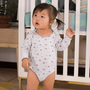 Baby Bright Newborn Essentials Must Have Clothes for Baby Girl – Newborn girl Outfits, Bodysuit from Newborn to Infant, Preemie bodysuits, Best Baby Shower Gifts, 2-Pcs Set