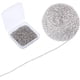 thumbnail image 1 of Cadenas de clip de acero inoxidable de 32 pies, carrete de eslabones, cadenas de cable para collares, ancho de 4,3 mm, para mujeres, joyería, collares, pulseras, colgantes., 1 of 7