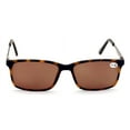 thumbnail image 4 of Men Premium Rectangle TR90 with Extended Metal Temple - Extra Large Sunglasses Reader - 147mm Wide Frame Reading Glasses +2.00, 4 of 4