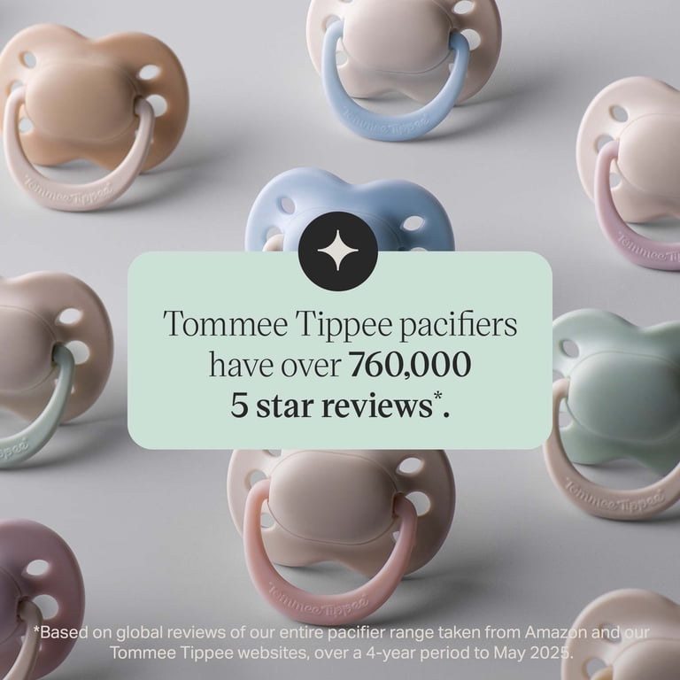 Tommee Tippee Newborn Pacifiers, 0-2 Months, 2 Pack with Sterilizer photo 6